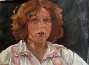 Oils 
Self portrait ca 1977